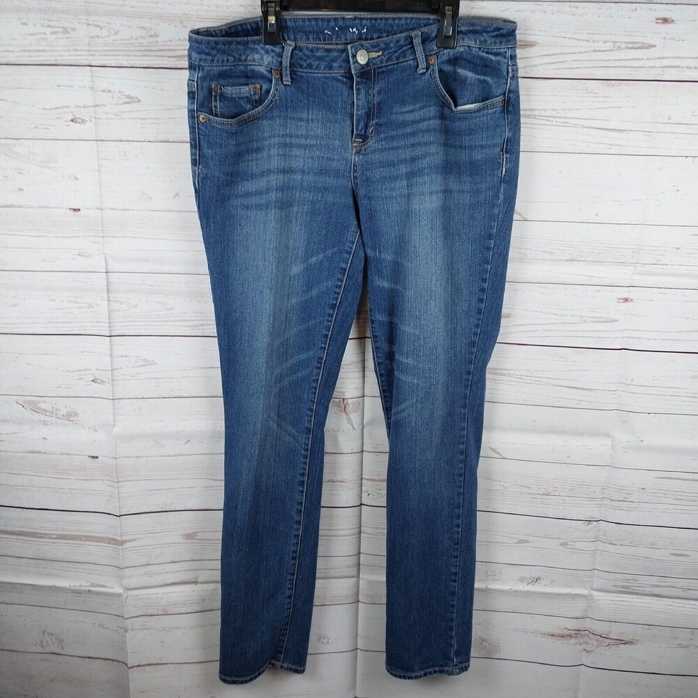 Aeropostale Bayla Skinny Stretch Denim Blue Jeans Women's Size 10 34x31